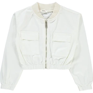 Civil Girls Kız Çocuk Ceket 10-13 Yaş Beyaz