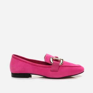 01AYH283300A730 HAKIKI Deri Fuşya Kadın Loafer