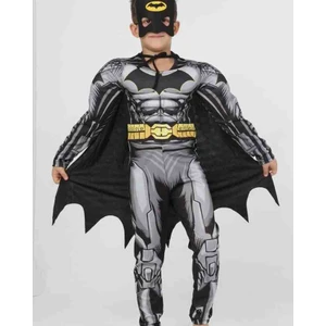 Maskeli Kaslı Batman Kostüm