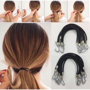 Dzc Kuzenler Avm Kancalı Saç Lastiği 10 Adet