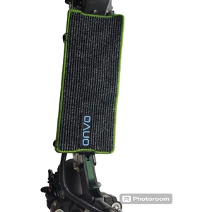 Elektrikli Scooter Aksesuar Koruyucu Paspas Onvo OV-013 x Plus OV13 Xplus 012 Xplus Uyumlu Onvo Nakış Amblem Armalı