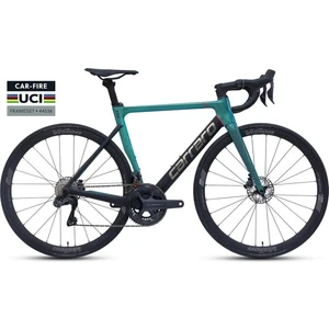 Fire 3.3 Ucı Di2 Elektronik 55 cm 24 Vites Aero Yol Bisikleti Ultegra Turkuaz Siyah