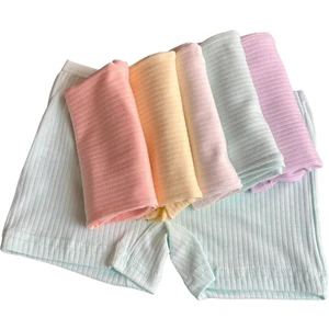 Tutku Pastel Renk Fitilli Kız Çocuk Boxer Külot 6'lı