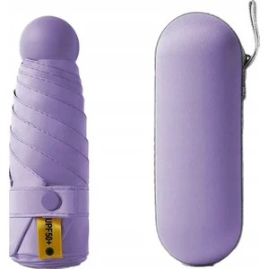 Seyahat Şemsiyesi Yağmur ve Güneş Için Kılıflı Mini Şemsiyeler Uv Sun Umbrella (Yurt Dışından)
