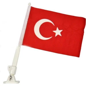 Tekne Katlanır Bayrak Direği Plastik 38.5cm Bayraklı