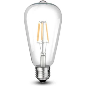 8W Edison LED Ampul (St-64) (Günışığı) E27 Cat CT-4353