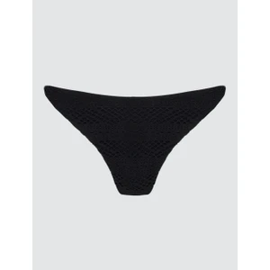 Jimmy Key Siyah Işlemeli Bikini Alt