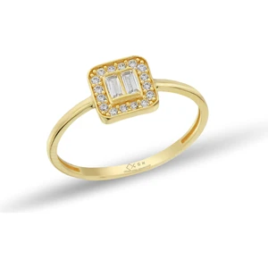 ÇGK KUYUMCULUK Baget Altın Yüzük YZKKCGK018