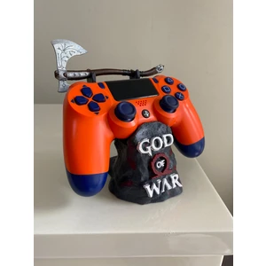 God Of War Temalı Joystıck Standı Ps4 Ps5 Uyumlu
