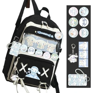 Gençler Için Iğneli ve Iğneli Kawaii Cinnamoroll Sırt Çantası (Yurt Dışından)