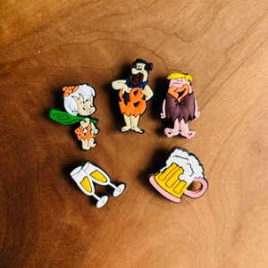 Jibbitz Terlik Süs Taşlı 5'li Set