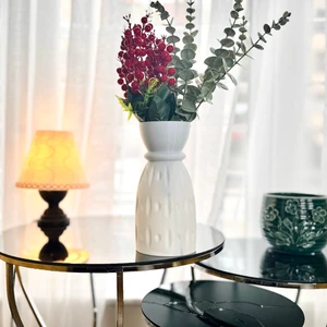 Limon 3D Design Limon 3Design Modern ve Şık Iskandinav Tarzda Beyaz Dekoratif Vazo