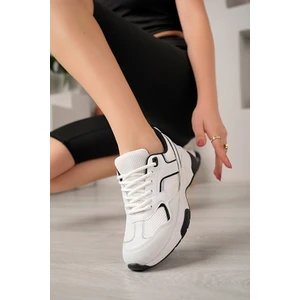 Beyaz Kadın Günlük Sneaker Ayakkabı