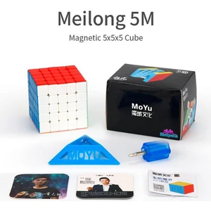Moyu Speed 5m 5x5 Mıknatıslı Manyetik Zeka Küpü Akıl Küpü Rübik Küp Stickerless