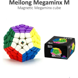 Moyu Speed Megaminx Mıknatıslı Manyetik Zeka Küpü Akıl Küpü  Küp Stickerless