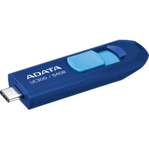 A-Data USB Flash UC300 Usb3.2 64GB ACHO-UC300-64G-RNB/BU 100MBPS Mavi