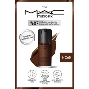 MAC STUDIO FIX FLUID SPF 15 MAT FONDÖTEN-NC65 30 ml