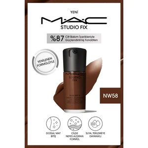 MAC STUDIO FIX FLUID SPF 15 MAT FONDÖTEN-NW58 30 ml