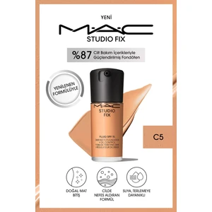 MAC STUDIO FIX FLUID SPF 15 MAT FONDÖTEN-C 5 30 ml