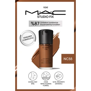 MAC STUDIO FIX FLUID SPF 15 MAT FONDÖTEN-NC55 30 ml