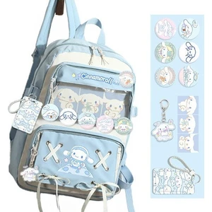 Gençler Için Iğneli ve Iğneli Kawaii Cinnamoroll Sırt Çantası (Yurt Dışından)