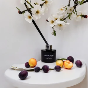 Magnolia Cherry Oda Kokusu Siyah Çubuklu Ortam Kokusu Ofis Parfüm Reed Diffuser 130 ml
