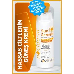 Sun Screen 50 ml  Leke Karşıtı Güneş Kremi
