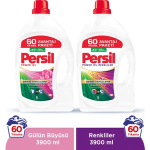 Gülün Büyüsü Jel Deterjan & Persil Color Jel Deterjan 60 yıkama