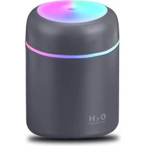 DEMPOWER H2O Humidifier Hava-Oda- Araç Nemlendirici LED Işıklı Buhar Makinesi Gri