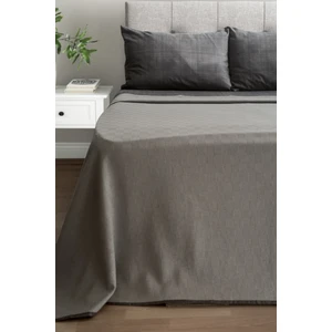 Alla Turca Çift Kişilik  Pamuk Pike Gri