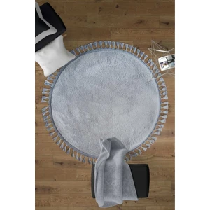 Saraz Halı Saraz Halı yuvarlak Comfort Puffy gri