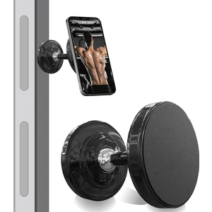 Videolar Için Spor Salonu Aksesuarı Manyetik Telefon Tutucu, 360 Derece Açı Ayarlanabilir Spor Salonu Için Evrensel Eller Serbest Telefon Tutucu, Kadınlar ve Erkekler Için Ev Spor (Yurt Dışından)