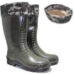 Yünlü Konçlu Çizme Uzun