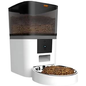 Pet Feeder 1080P Ayarlanabilir Kameralı- Wifili- Kedi Köpek Akıllı Mama Kabı