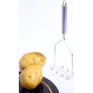 Bev Kitchen Pratik 24 cm Çelik Paslanmaz Patates Ezici Püre Yapıcı
