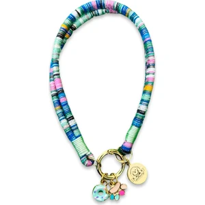 Jespawty Jesspecial Mavi Ip Kedi Köpek Kolyesi Charm Uçlu