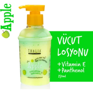 Elma Kokulu El ve Vücut Losyonu Besleyici Etki 250 ml Tüm Cilt Tipleri İçin