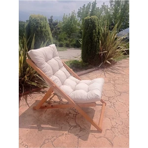 Arıa Şezlong Bahçe/balkon/teras/plaj Katlanır - 1 Şezlong