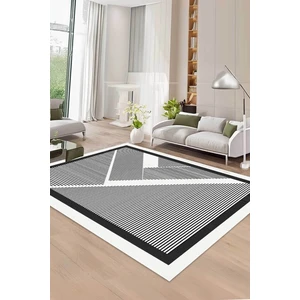  Dijital Kaymaz Yıkanabilir Çizgili Salon Halısı Mutfak Halısı Balkon Halısı Yolluk Ev Dekor