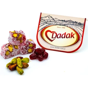 Nar Aromalı Antep Fıstıklı Mini Lokum 200 gr