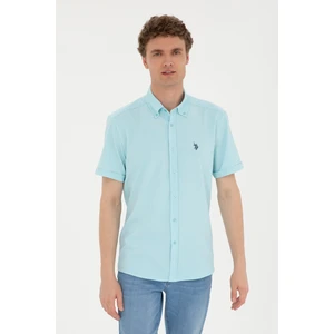 U.S. Polo Assn. Erkek Nil Gömlek Kısa Kollu 50288667-VR083