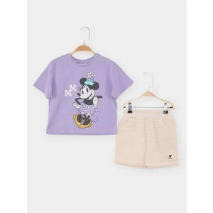 Minnie Mouse Lisanslı Kız Çocuk 2'li Takım MN21816