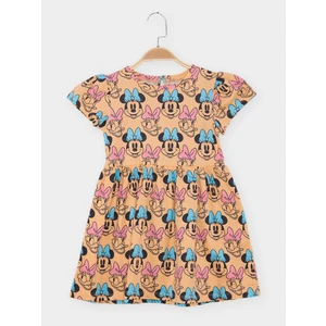 Minnie Mouse Lisanslı Kız Çocuk Elbise MN21800