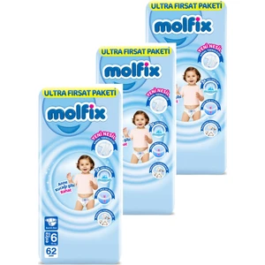 Bebek Bezi Ultra Fırsat Paketi 6 Numara 186'LI