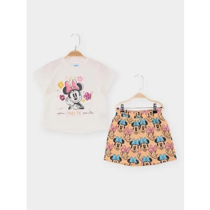 Minnie Mouse Lisanslı Kız Çocuk 2'li Takım MN21802