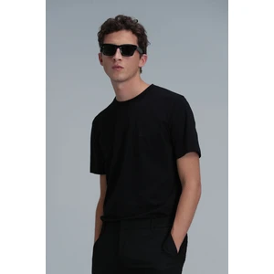 Erkek Pablo Modern Grafik T-Shirt 111020223 Siyah
