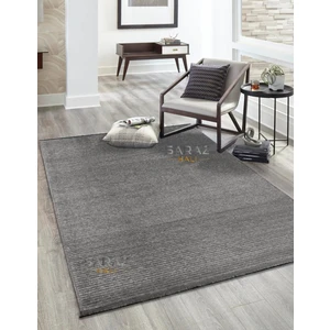 Saraz Halı Dizayn Şönil Dokuma Kayma Yapmaz Makinede Yıkanabilir Leke Tutmaz Kesme Bohem Kilim Gri