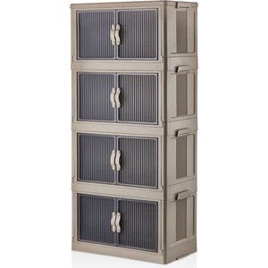 Emay Home Fold & Go 4 Kat Katlanır Dolap
