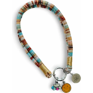 Jespawty Jesspecial Kahve Ip Kedi Köpek Kolyesi Charm Uçlu Gümüş Rengi