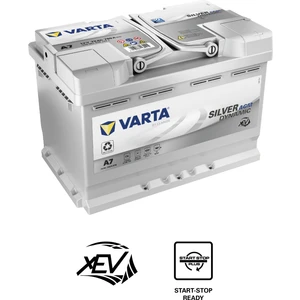 A7 12V 70 Ah 760A AGM Start-Stop Silver Dynamic Akü (Üretim Yılı: 2024)